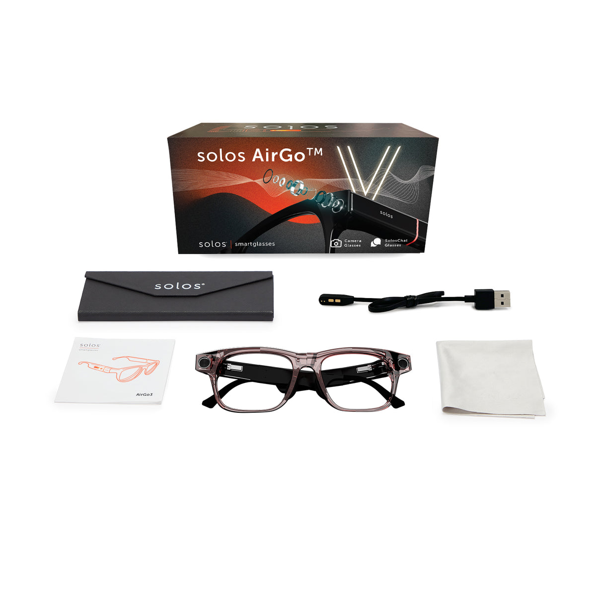 Krypton 1 Smartglasses | solos AirGo™ V (Rush Order)