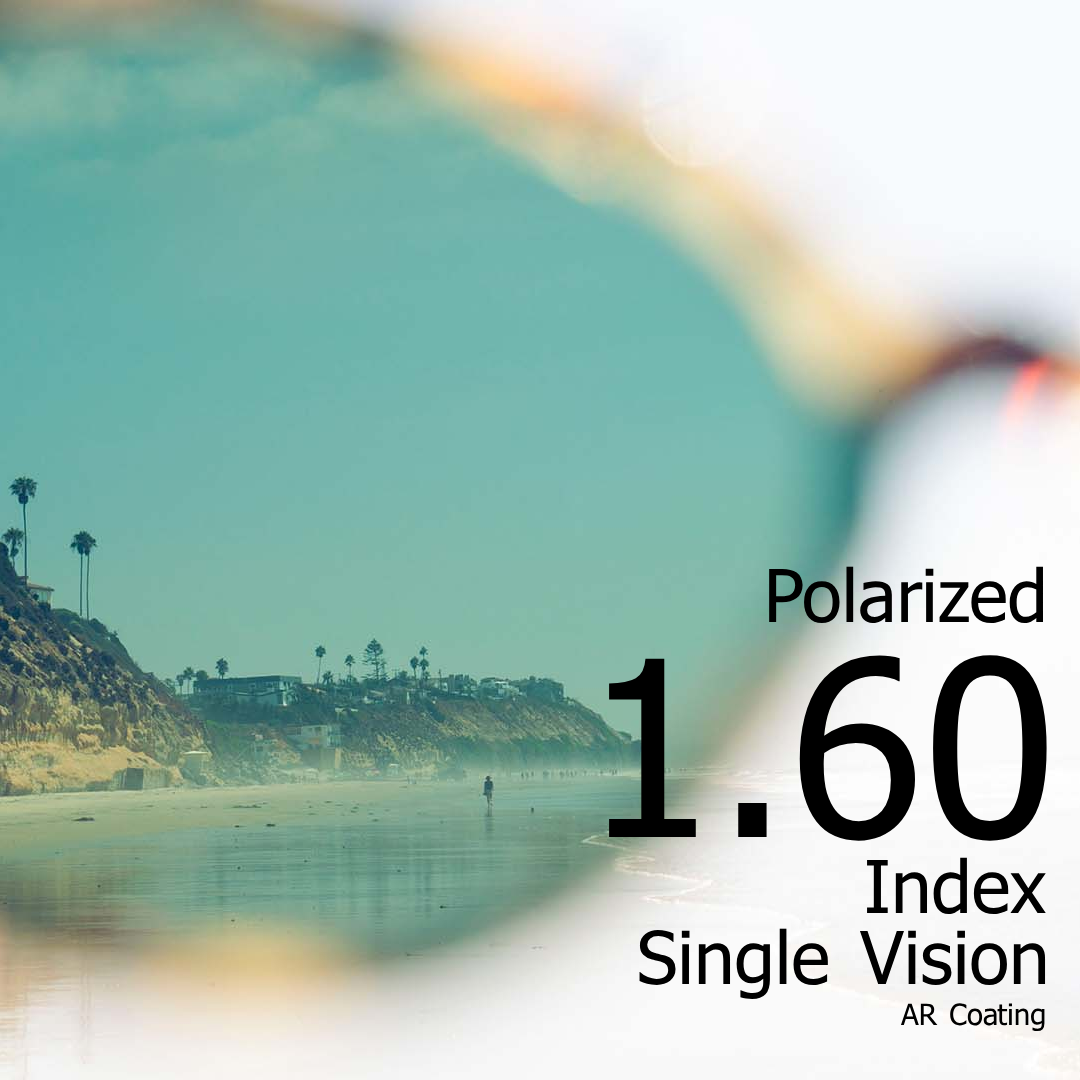 High Index 1.60 Polarized Sunglasses Lens