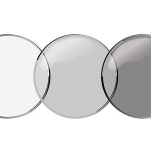 Grey Plano Photochromic Lenses