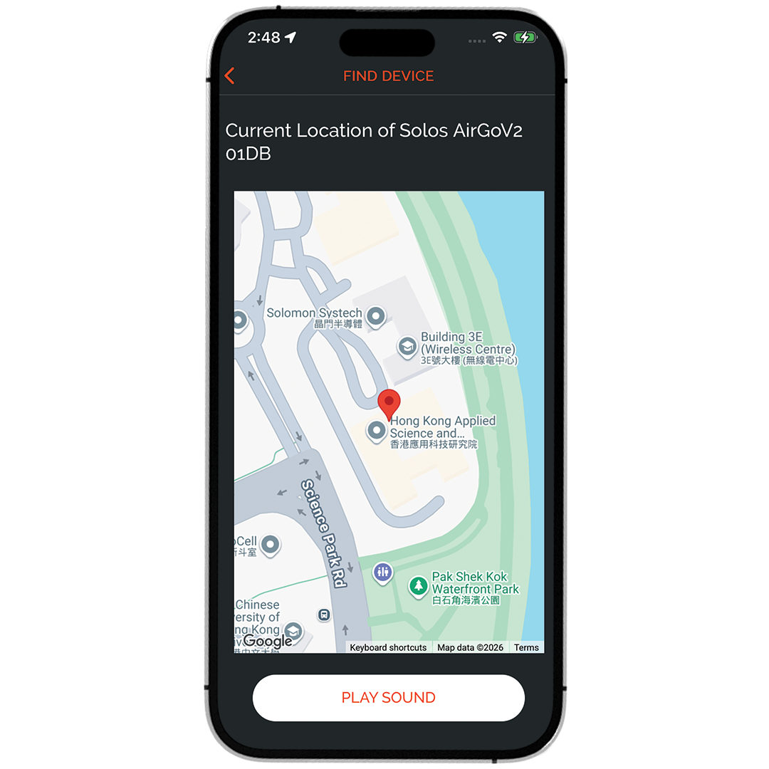 solos AirGo™ App