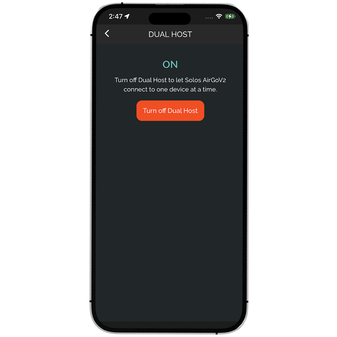 solos AirGo™ App