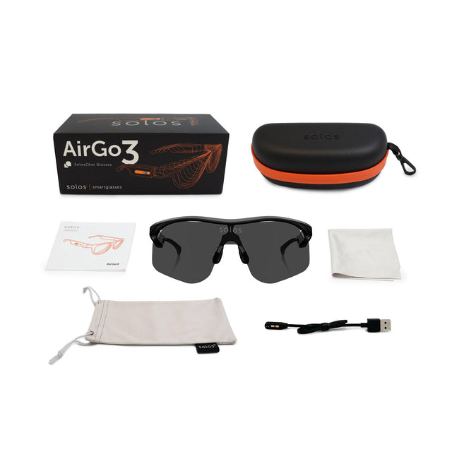 Helium 2 Smart Sport Sunglasses | Asian-Fit | AirGo™3 - Solos Technology Limited