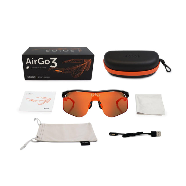 Helium 2 Smart Sport Sunglasses | Asian-Fit | AirGo™3 - Solos Technology Limited