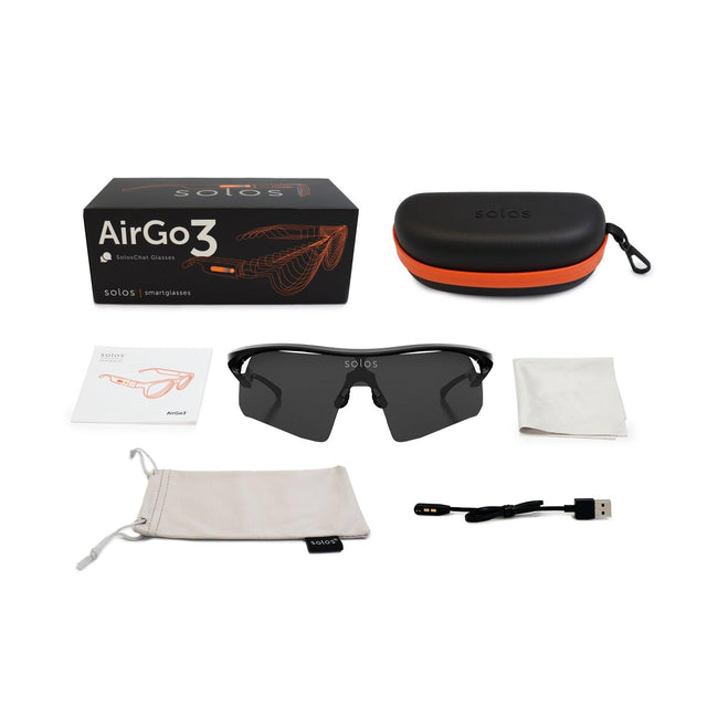 Helium 2 Smart Sport Sunglasses | Asian-Fit | AirGo™3 - Solos Technology Limited