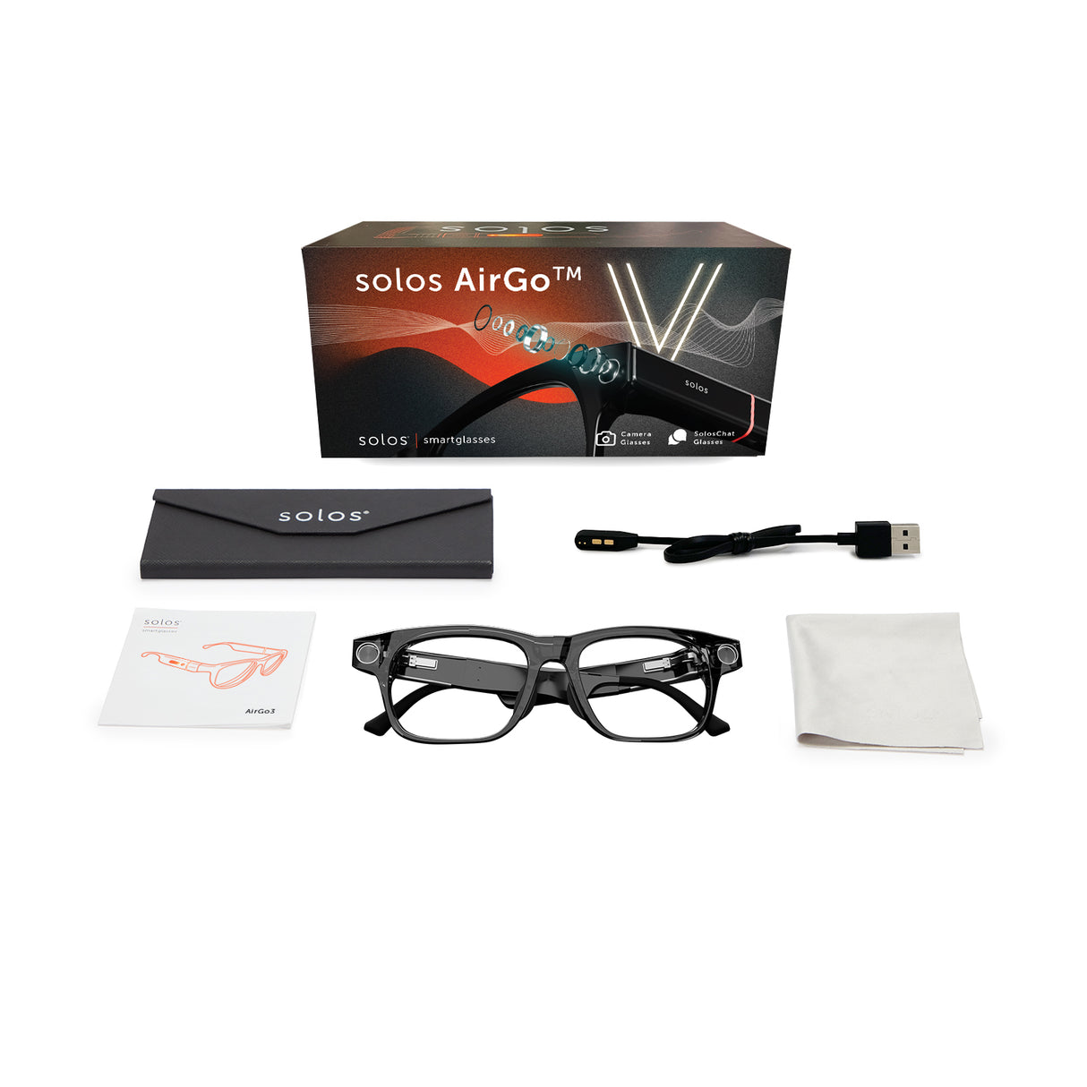 Krypton 1 Smartglasses | solos AirGo™ V (Rush Order)
