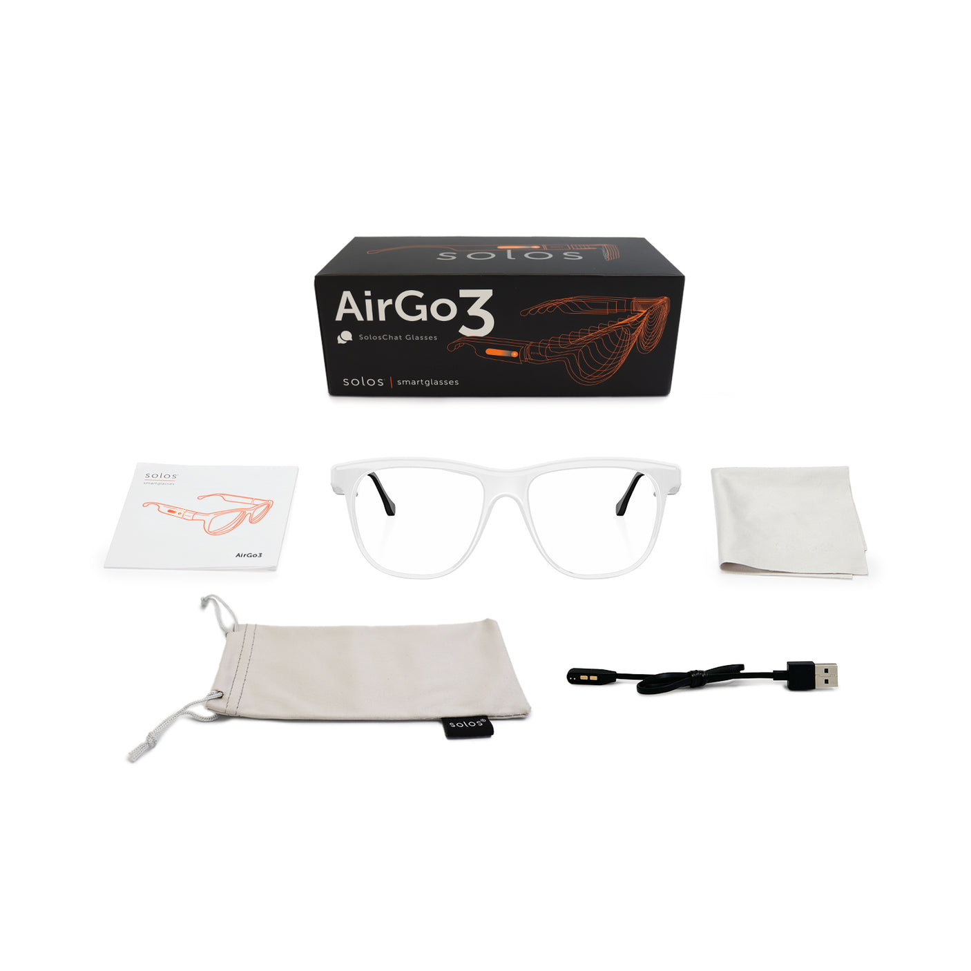 Xeon 5s Smartglasses w Photochromic Lenses | AirGo™3