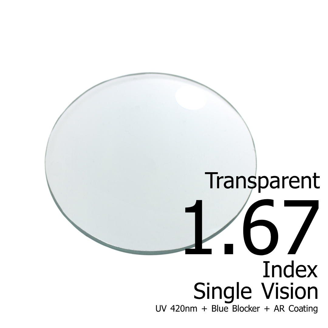 High Index 1.67 Blue Blocker Lens Xeon 5s - Solos Technology Limited