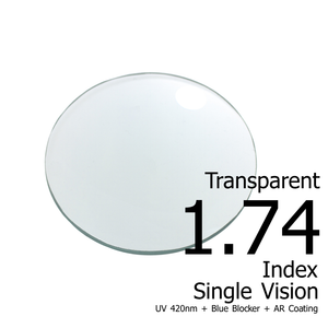 High Index 1.74 Blue Blocker Lens - Solos Technology Limited