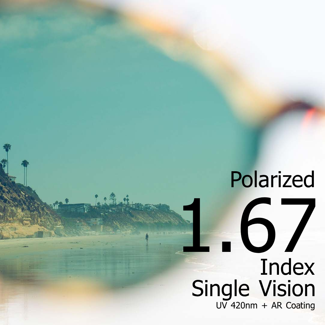 High Index 1.67 Polarized Sunglasses Lens Xeon 5 - Solos Technology Limited