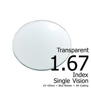 High Index 1.67 Blue Blocker Lens