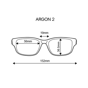 Frame Front: Argon 2 (Frame Shape: Rectangle) - Solos Technology Limited