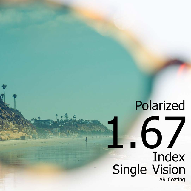 High Index 1.67 Polarized Sunglasses Lens Xeon 5s - Solos Technology Limited